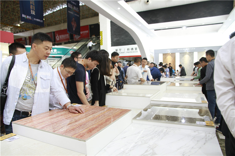 大理石瓷磚廣受關(guān)注，陶博會(huì)完美收官
(圖1)