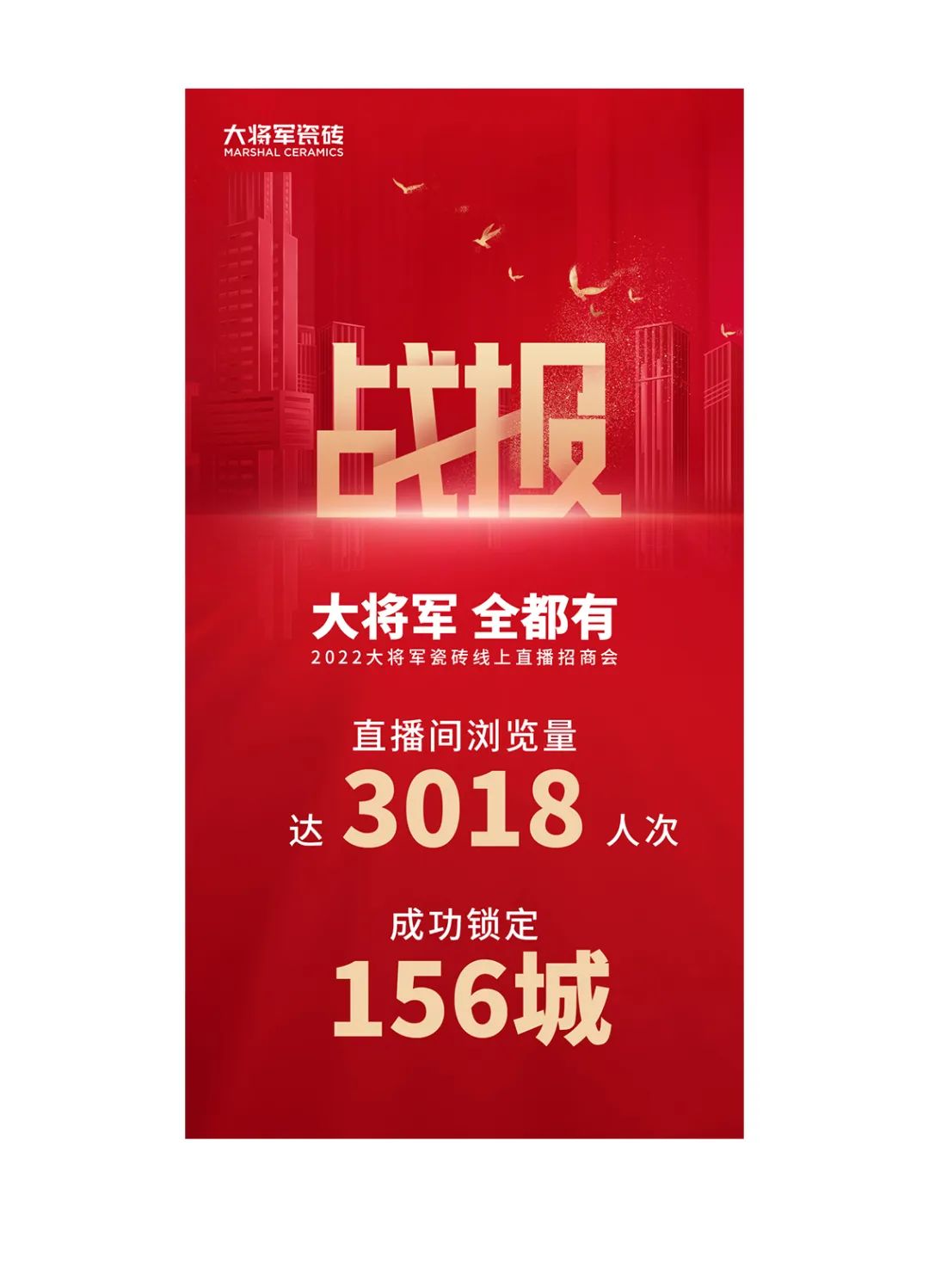一線品牌大將軍瓷磚，招商盛起！再次開(kāi)啟黃金時(shí)代！(圖3)